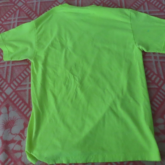 Rare RIFF RAFF Burly Boys Tee M raptee neon green - Picture 5 of 6